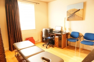 Chesterfield clinic room
